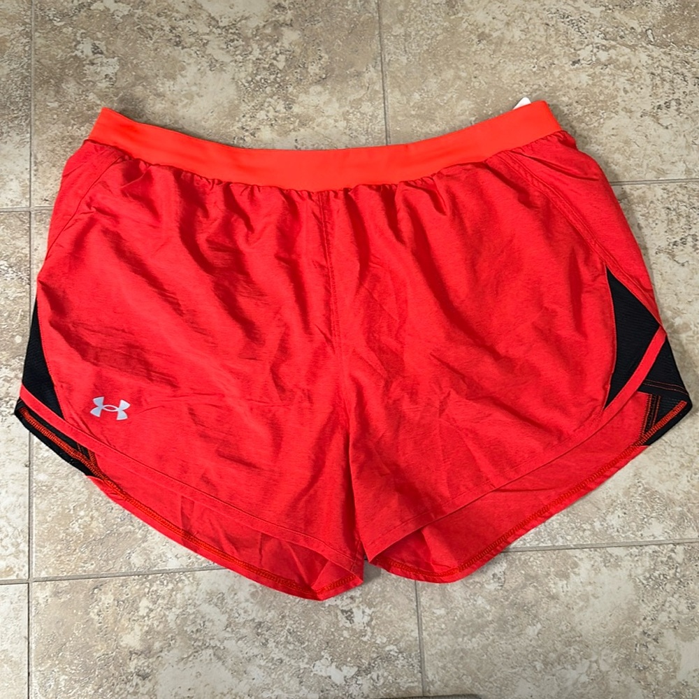 Under armour fly by 2.0 womens xl workout shorts